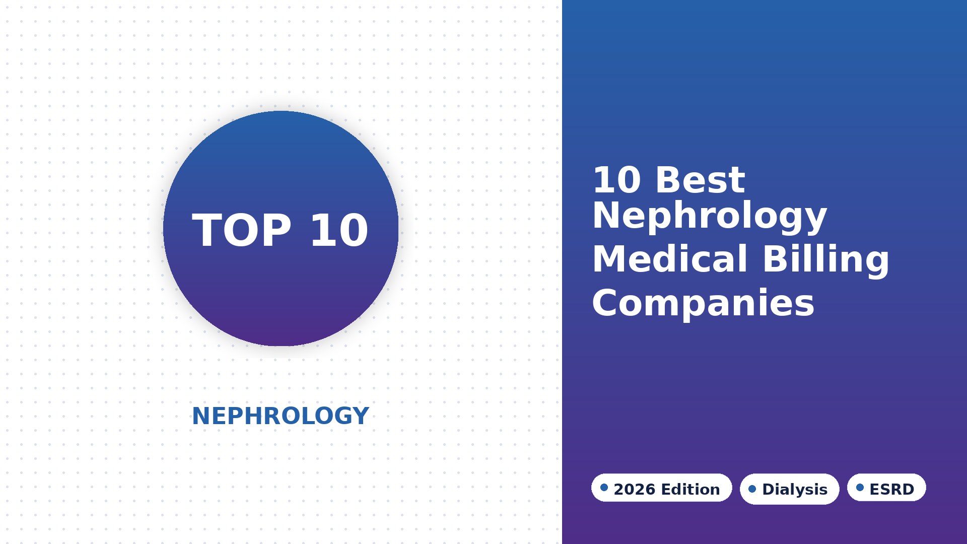 10 Best Nephrology Medical Billing Companies in the USA for 2026