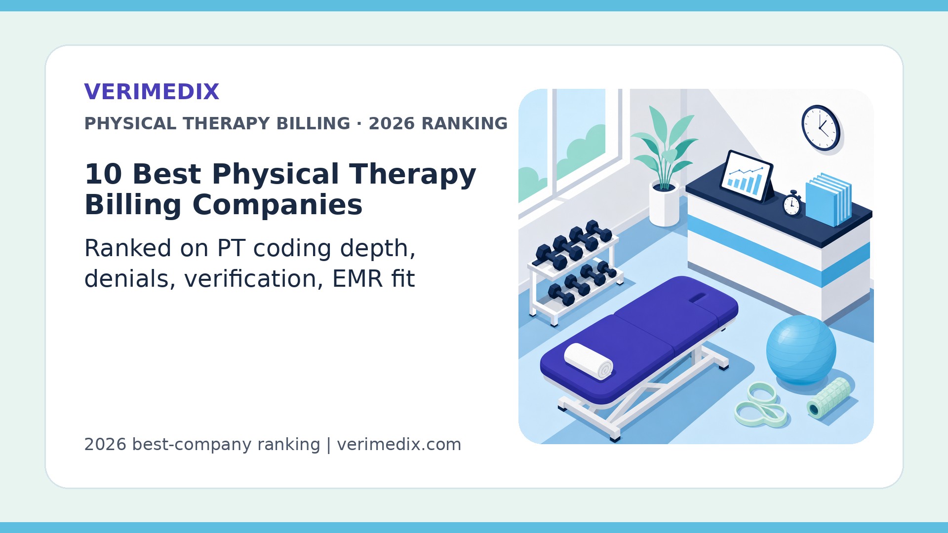 Physical Therapy Billing Services: 10 Best Companies (2026)
