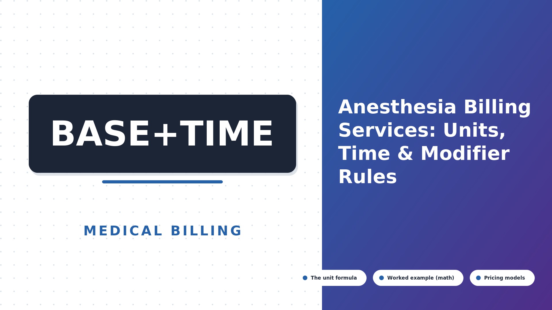 Anesthesia Billing Services Pricing: Rates and Fee Models (2026)