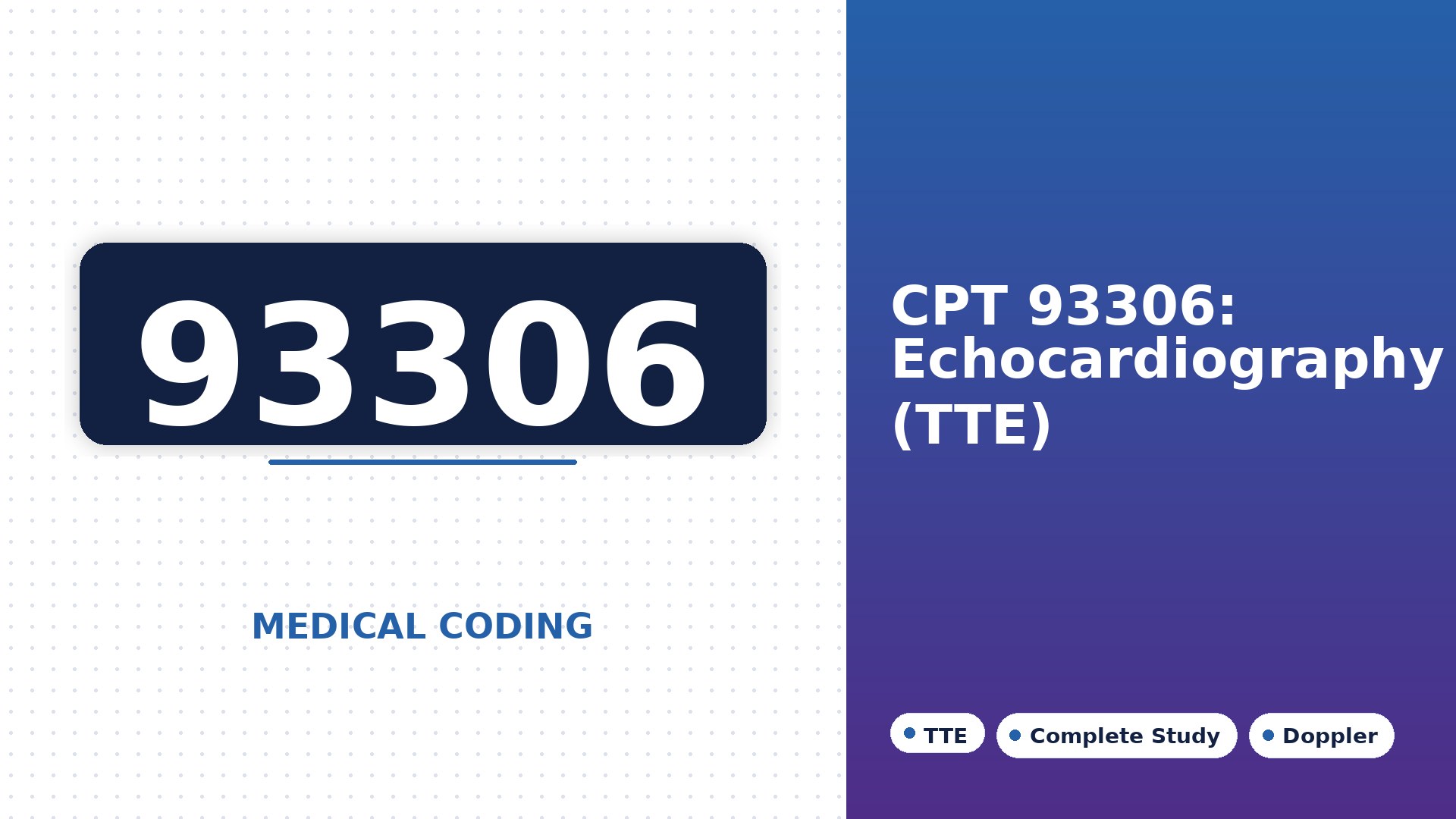 CPT Code 93306 Explained: Echocardiography (TTE) Billing Guide 2026