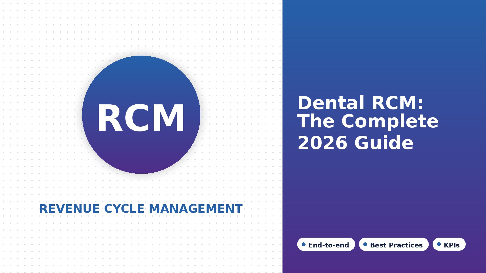Dental Revenue Cycle Management (RCM): A Complete Guide for Practices in 2026